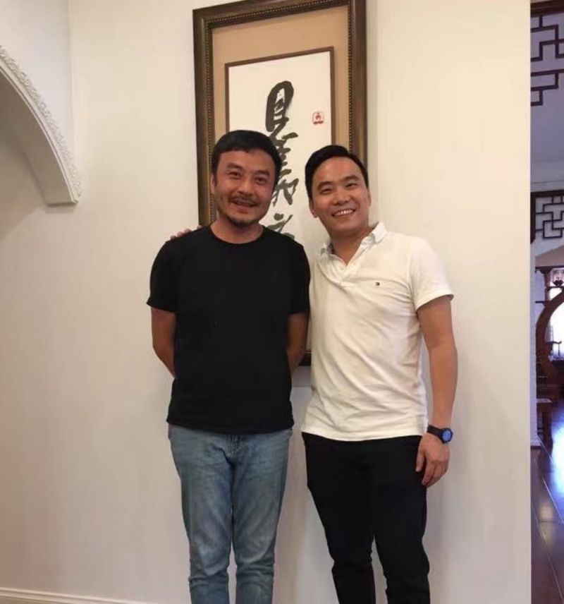 Reunion with host Wang Han at Australian estate